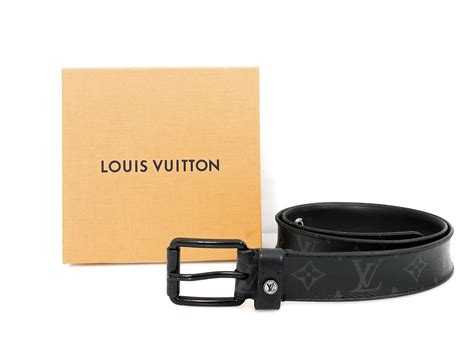 cintura louis vuitton uomo fibia nera